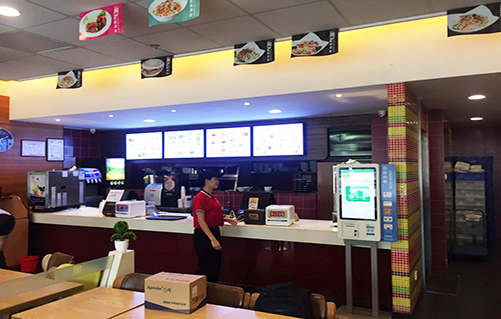 二維碼掃描模塊嵌入自助點餐機，實現(xiàn)自助點餐收費